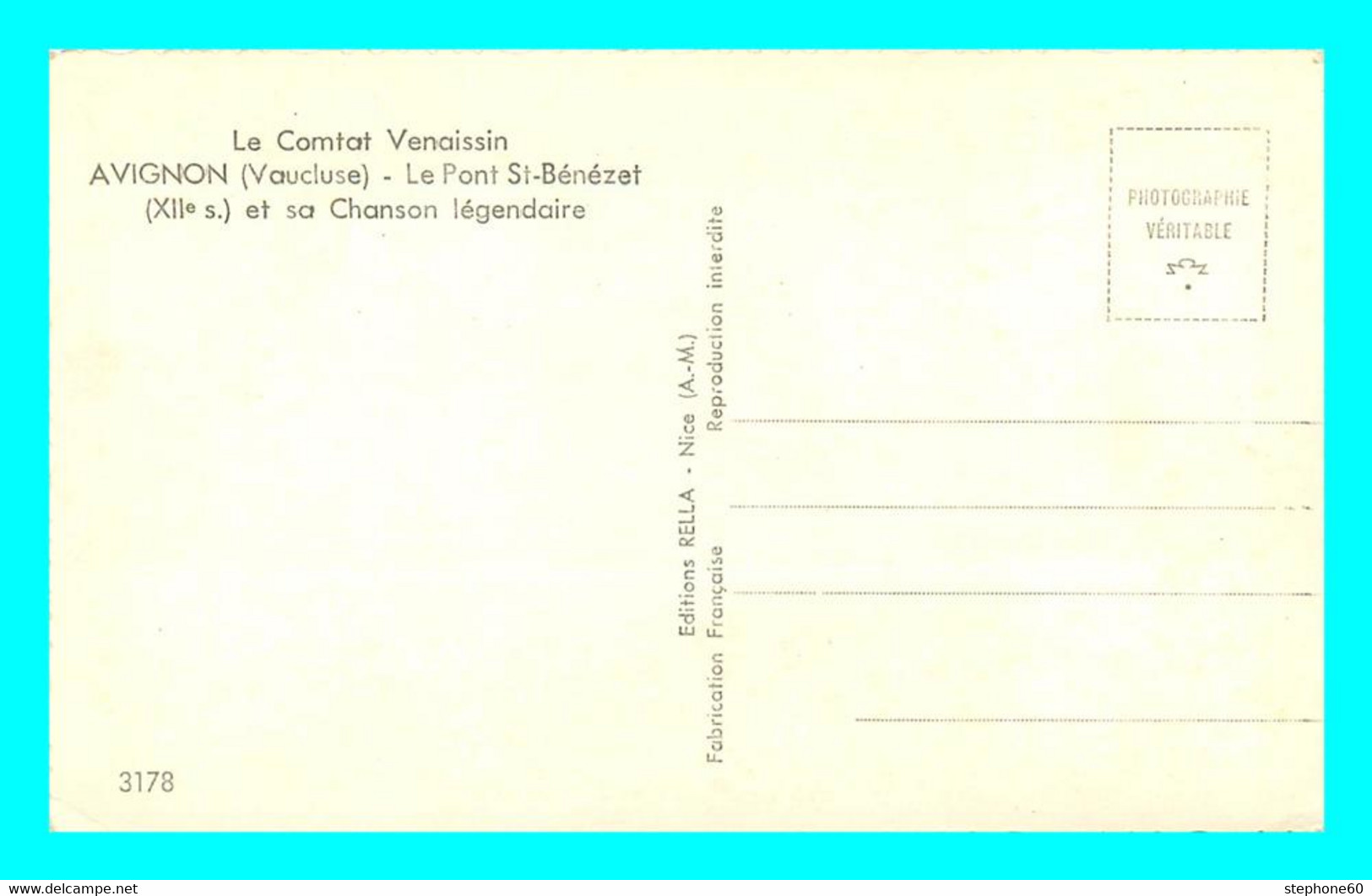 1lo - a072 Lot 50 CPA / CPSM format CPA AVIGNON ( Dep 84 )