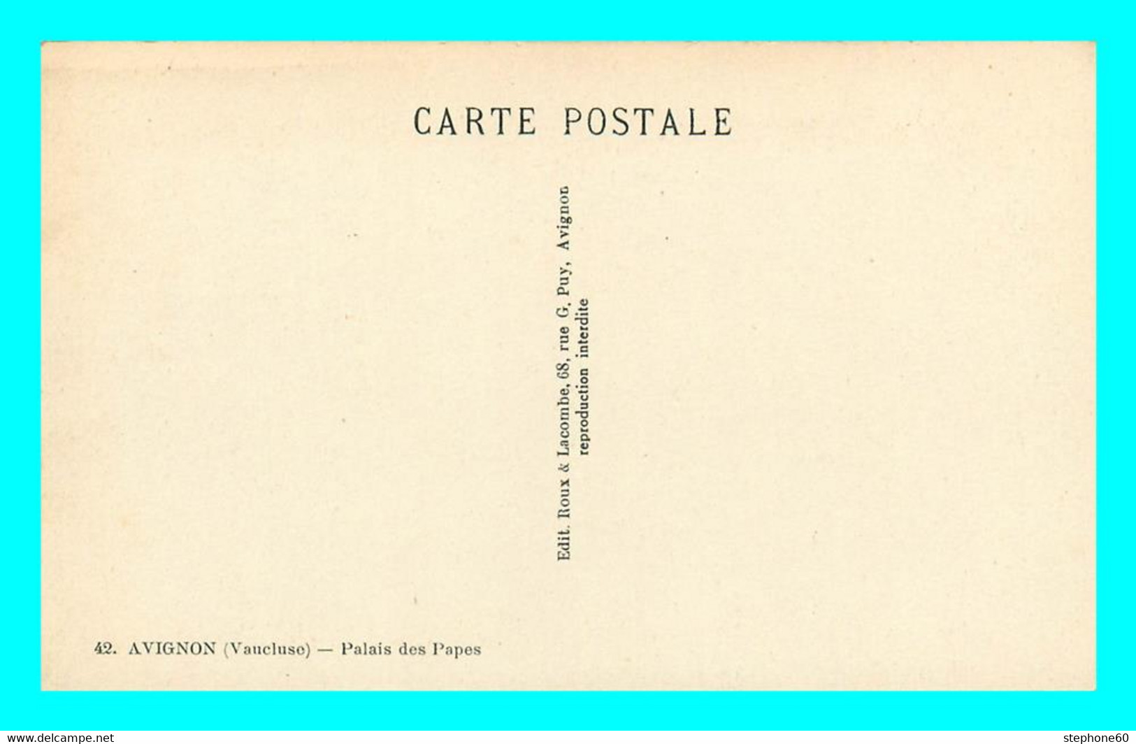 1lo - a072 Lot 50 CPA / CPSM format CPA AVIGNON ( Dep 84 )