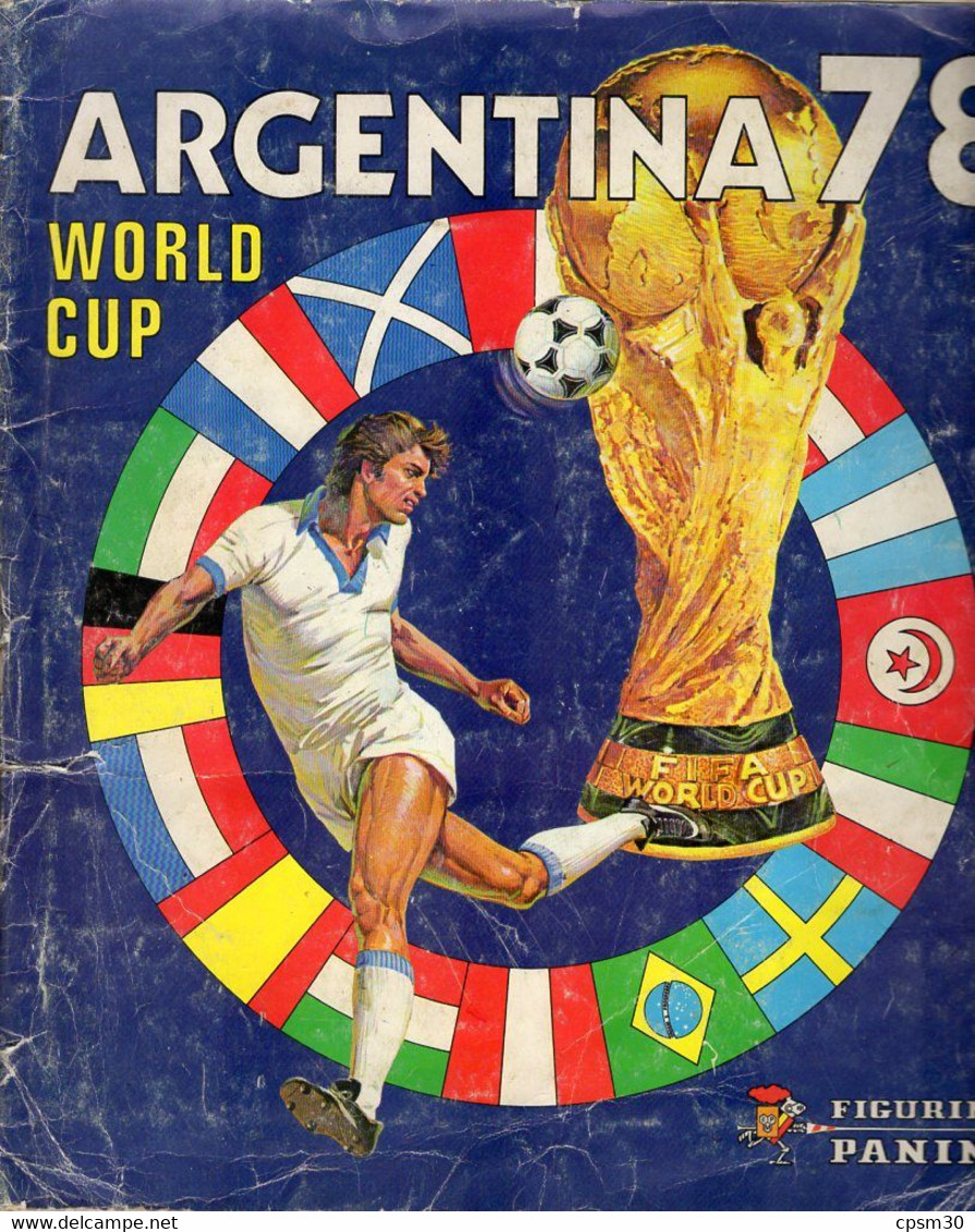Album Chromo - 082 - Football; ARGENTINA 78; WORLD CUP; Figurine PANINI; Complet Avec Images; 1978 - Französische Ausgabe