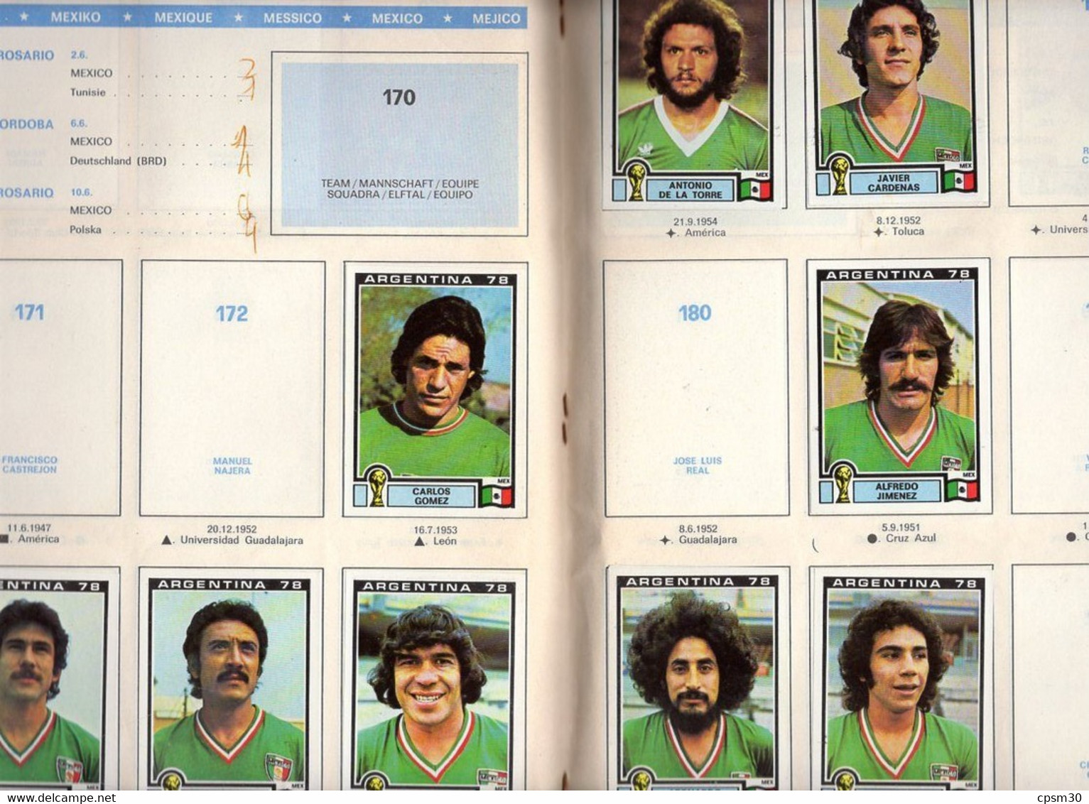Album Chromo - 082 - Football; ARGENTINA 78; WORLD CUP; Figurine PANINI; Complet Avec Images; 1978 - Französische Ausgabe