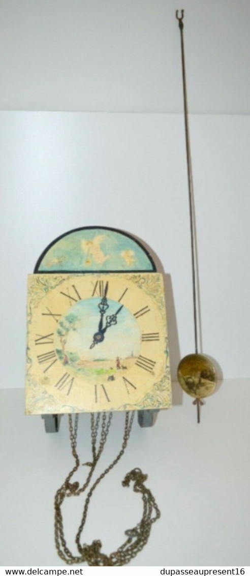 ANCIEN MOUVEMENT ARTISANAL Façon FORET NOIRE MOUVEMENT ODO SONNERIE CLOCHE XXe - Clocks