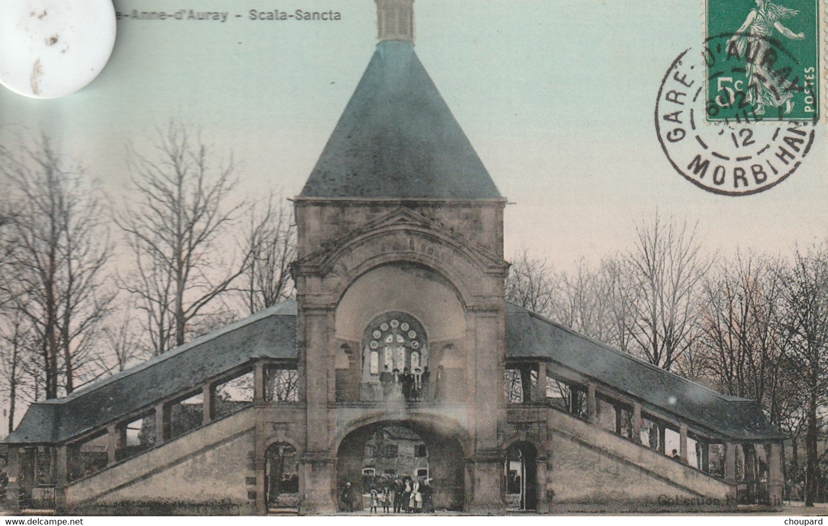 56 - Très Belle Carte Postale Ancienne De Saint Anne D'Auray   La   Scala Sancta - Sainte Anne D'Auray