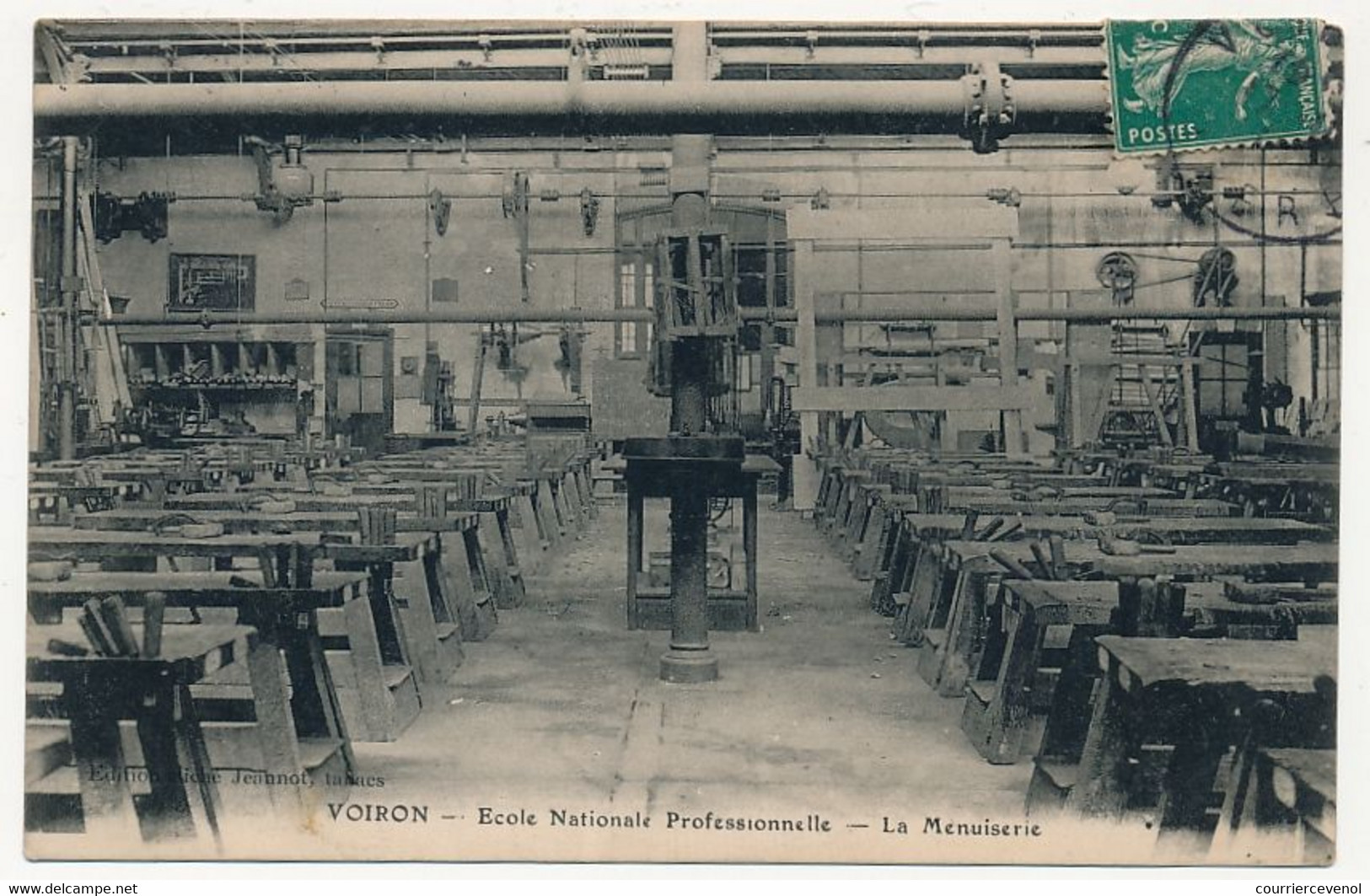 CPA - VOIRON (Isère) - Ecole Nationale Professionnelle - La Menuiserie - Voiron