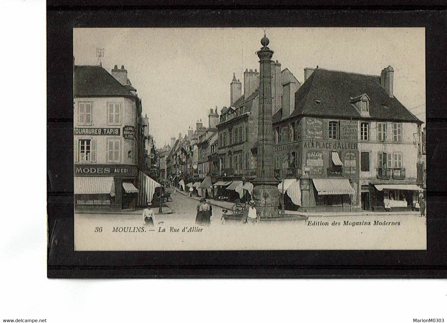 03 - MOULINS - La Rue D'Allier - 2087 - Moulins