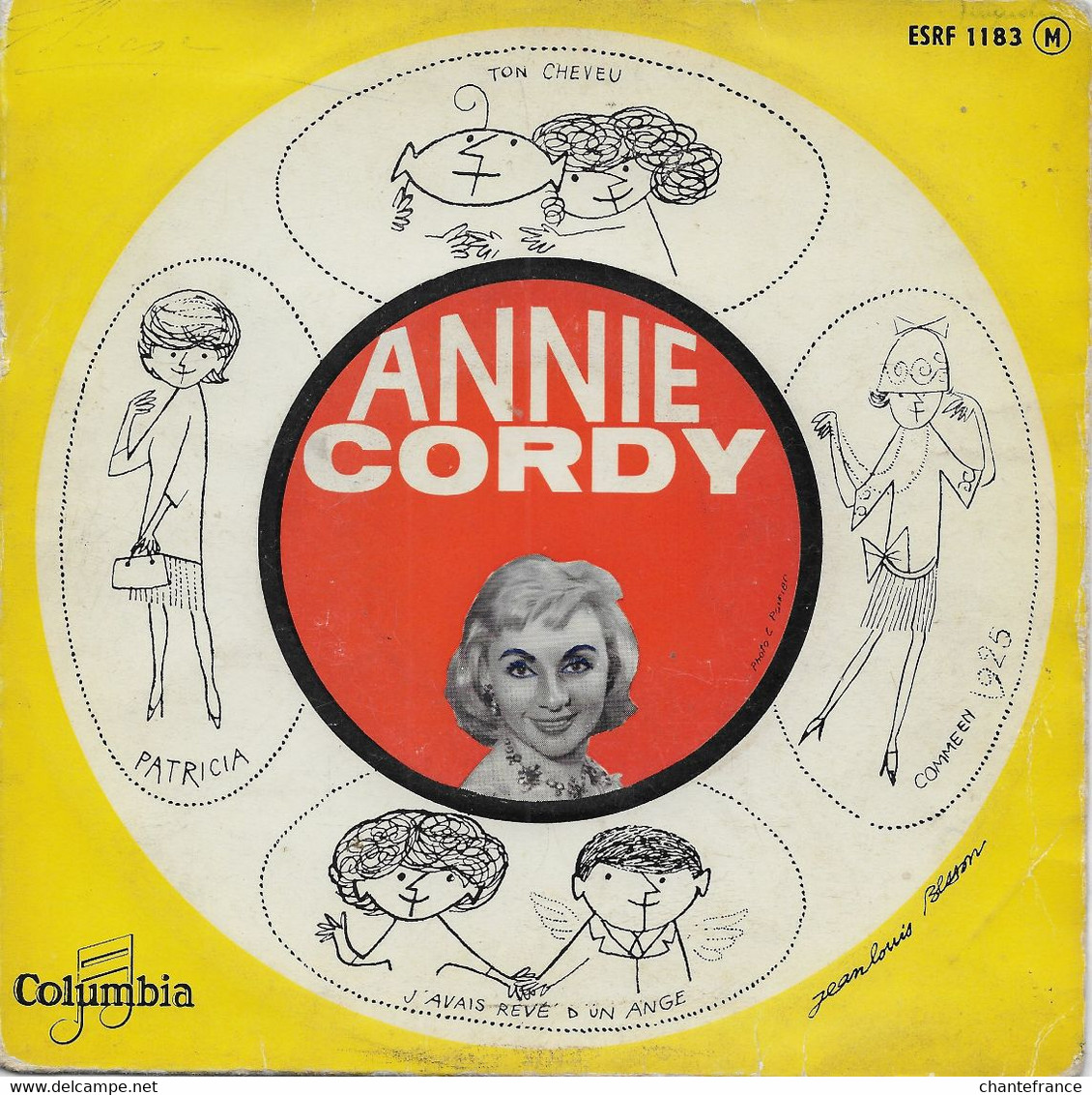 Annie Cordy 45t. EP "ton Cheveu" - Andere - Franstalig