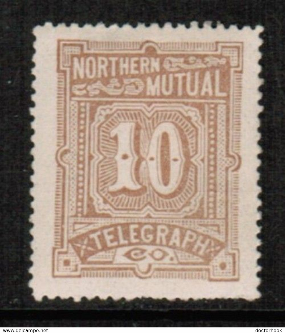 U.S.A.  Scott # 11T-2* VF MINT HINGED (Stamp Scan # 784) - Telegraafzegels