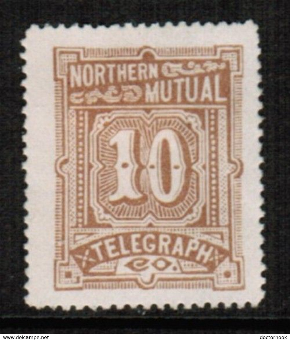 U.S.A.  Scott # 11T-2* VF UNUSED NO GUM (Stamp Scan # 784) - Telegraph Stamps