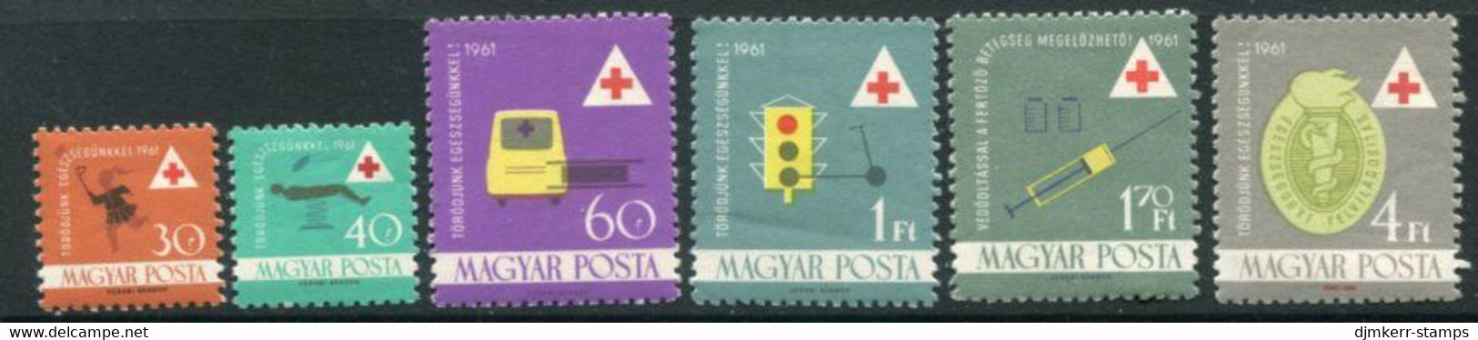 HUNGARY 1961 Health  MNH / **.  Michel 1747-52 - Nuovi