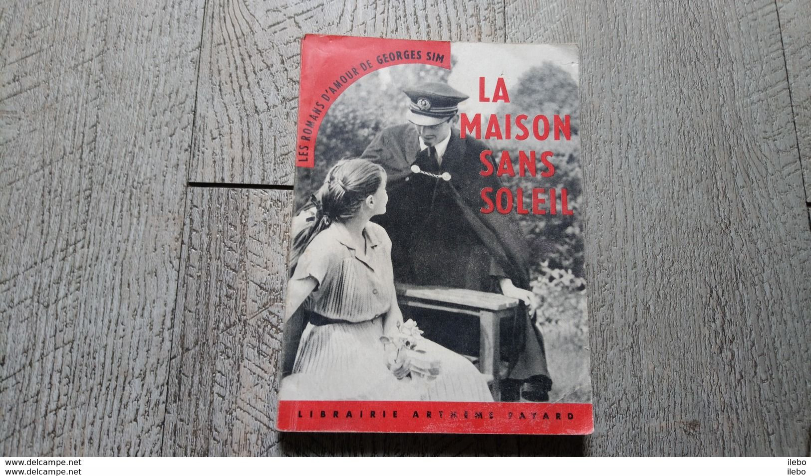 La Maison Sans Soleil De Georges Sim Pseudo De Simenon 1954 Collection Roman D'amour - Simenon