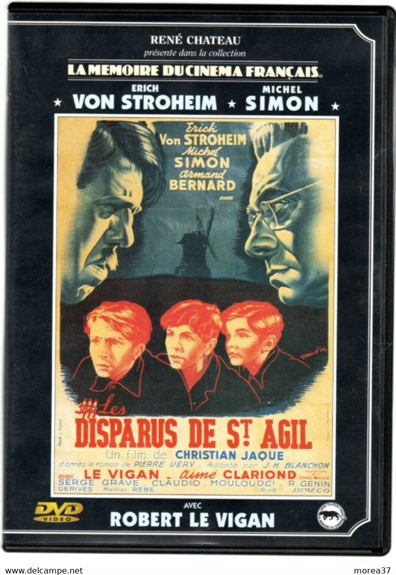 Dvd  "Les Disparus De Saint Agil "  Avec Michel SIMON , Erich Von STROHEIM, Mouloudji   C23 - Classic