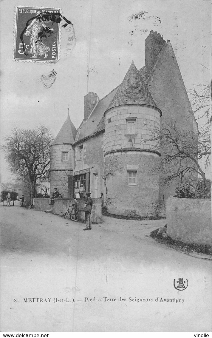 21-7409 : METTRAY. CHATEAU  DES SEIGNEURS  D'AVANTIGNY - Mettray