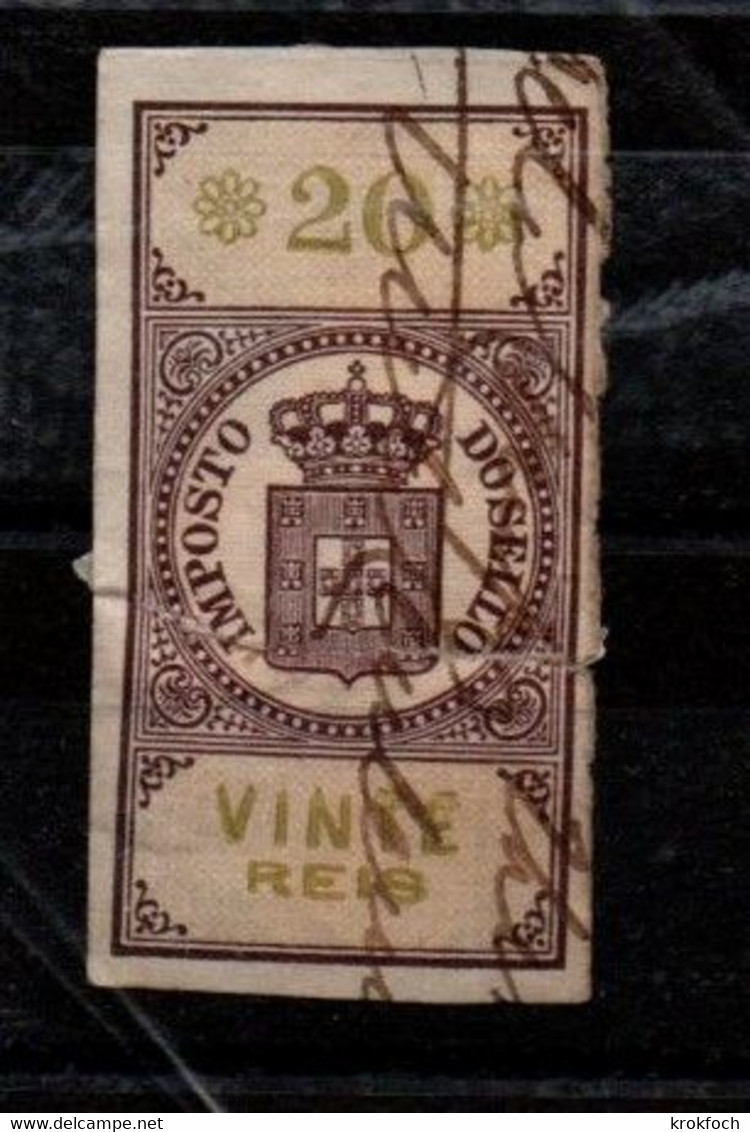 Imposto Do Sello - 20 Reis - Postage-Revenue Stamps