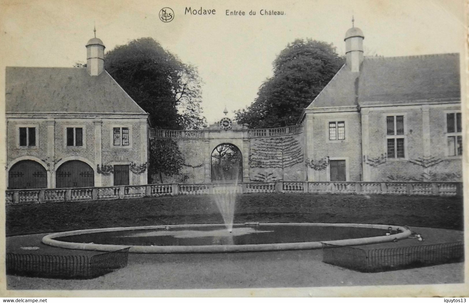 C.P.A. - MODAVE - Entrée Du Château - TBE - Modave