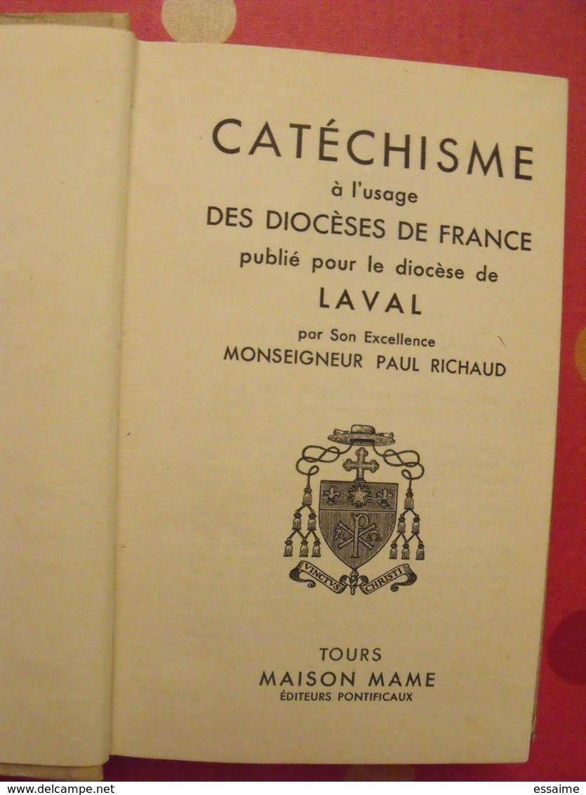 Catéchisme Du Diocèse De Laval. Mame 1938. Illustrations - Pays De Loire