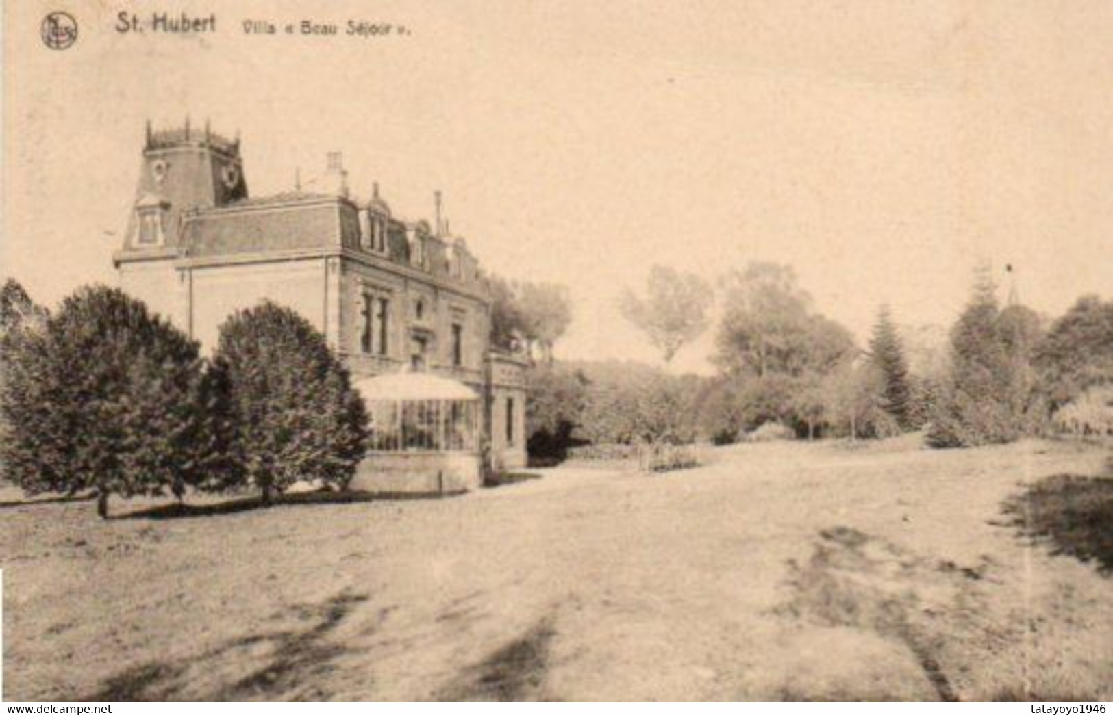 St Hubert  Villa Beau Séjour Voyagé En 1935 - Saint-Hubert