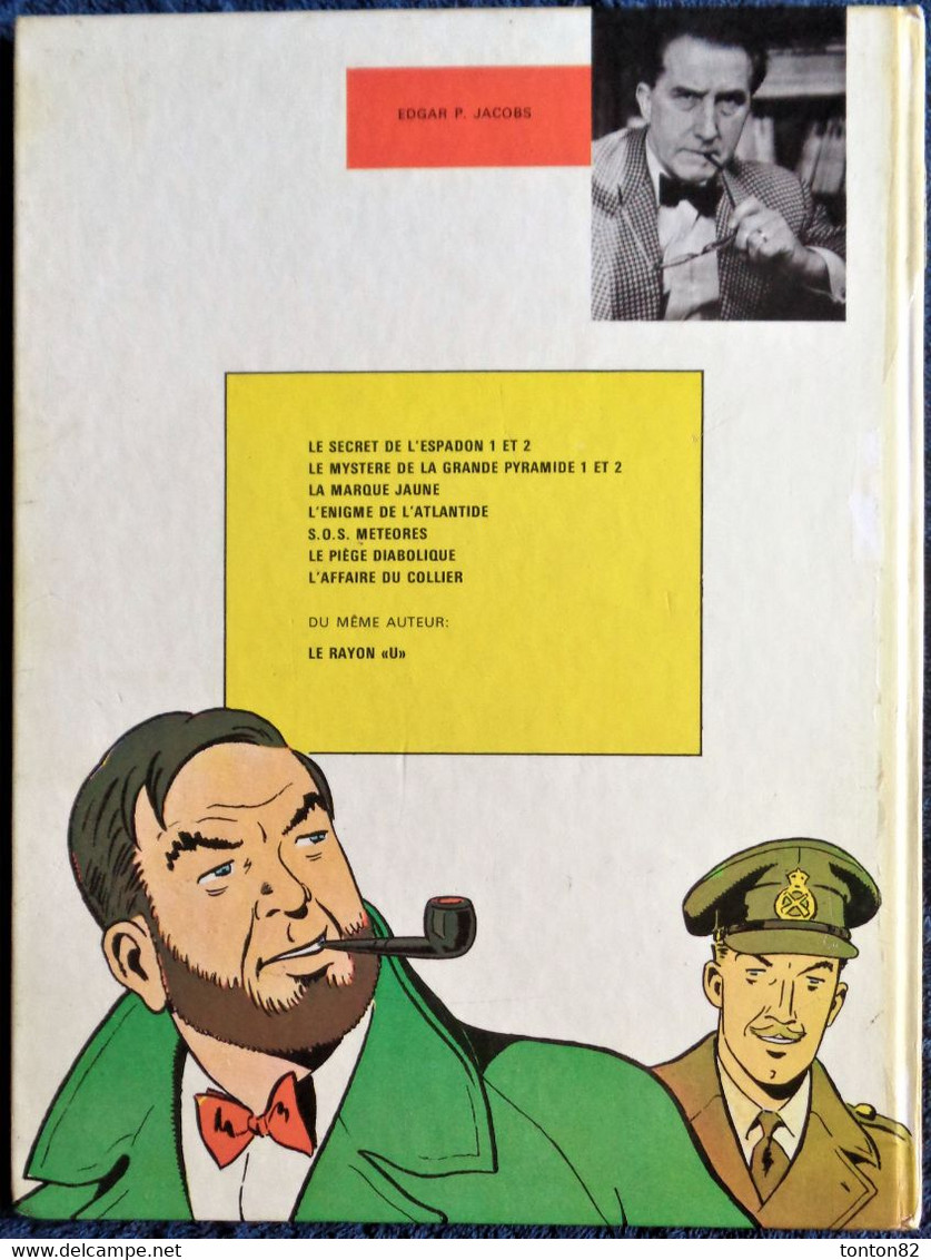 Edgar P. Jacobs - Le Secret De L' Espadon - Tome 1 -  Éditions DARGAUD - (  1970 ) . - Blake Et Mortimer