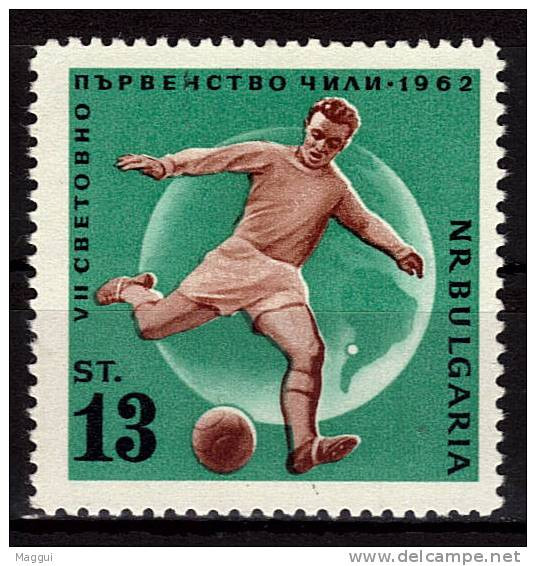 BULGARIE    N° 1138  * *   Cup 1962   Football  Soccer Fussball - 1962 – Chili