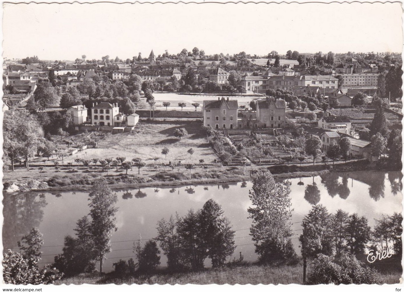 Haute Vienne : AIXE SUR VIENNE : Vue Générale : Grand Format : Photo Véritable - Aixe Sur Vienne