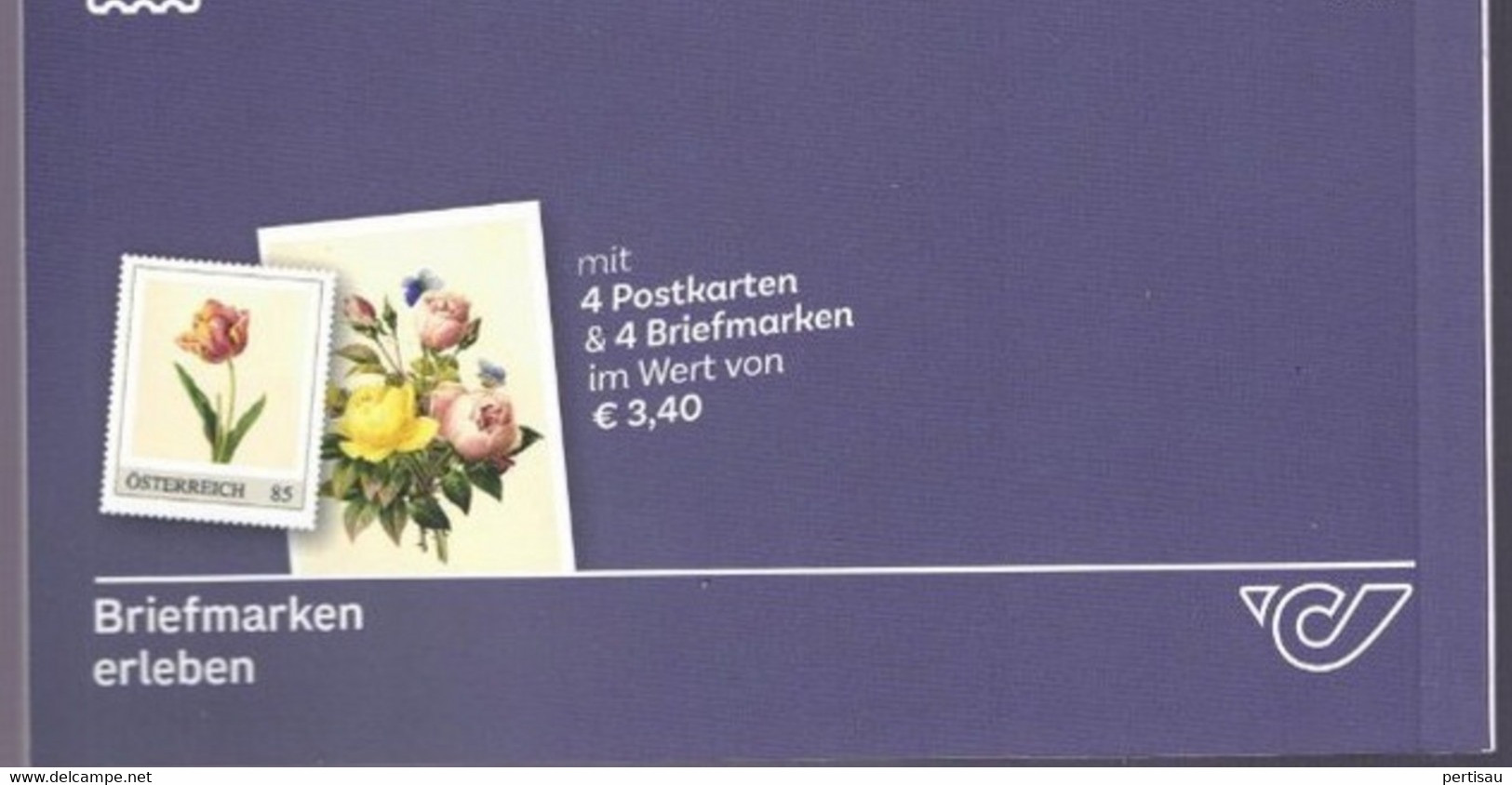Boekje 4 Speciale Zegels En Kaarten Bloemen 2021 - Unused Stamps