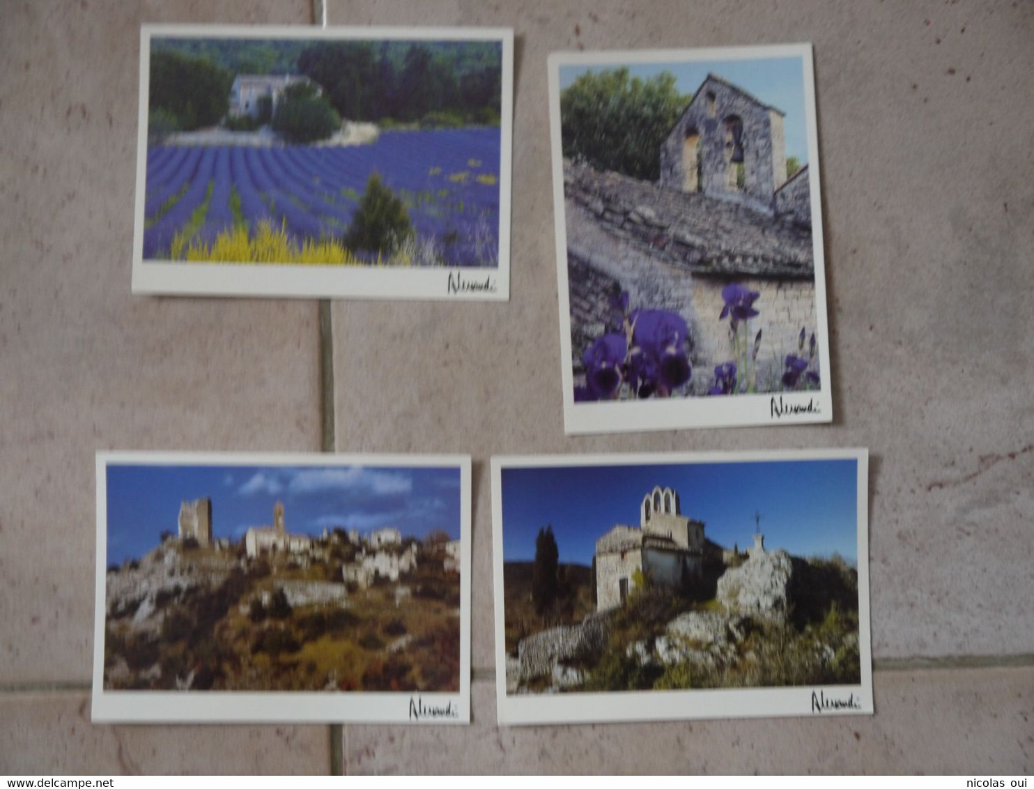 PROVENCE IMAGES ET LUMIERES PHOTO ALESSANDRI LOT 10 CARTES - Provence-Alpes-Côte D'Azur