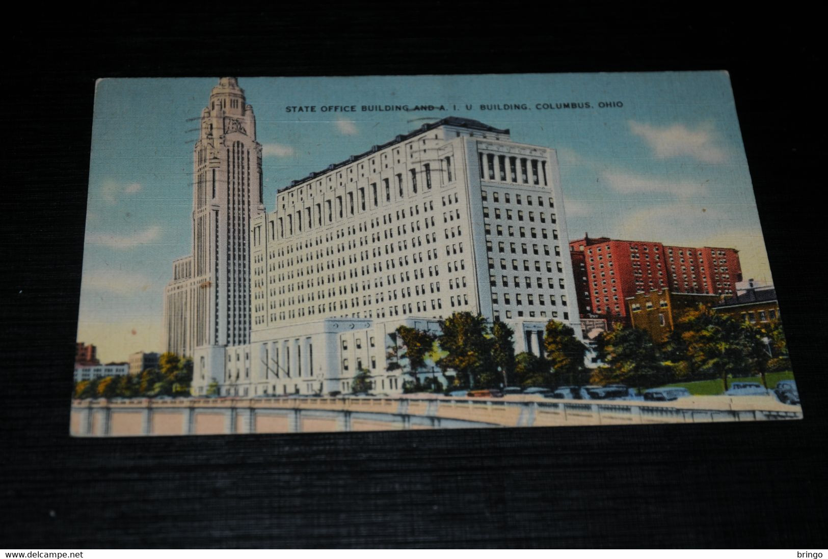 29387-                  STATE OFFICE BUILDING AND A.I.U. BUILDING, COLUMBUS, OHIO - 1945 - Columbus