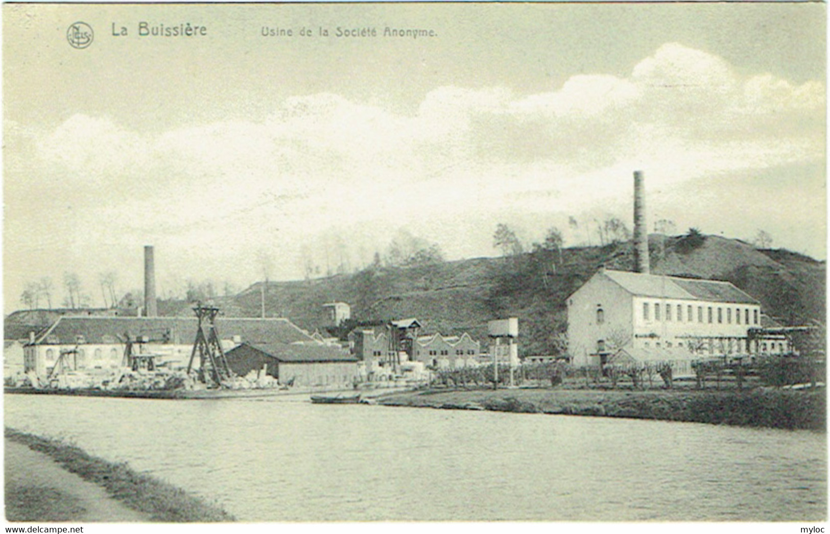 La Buissière. Usine De La Société Anonyme. - Merbes-le-Château