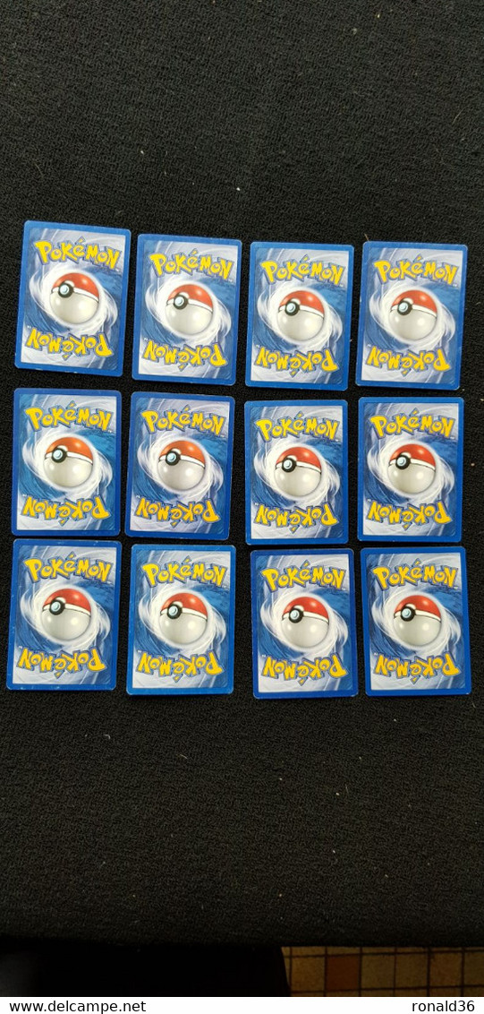 Carte Lot De 12 POKEMON TRAINER Scott Pare Choc Aventurier Holon Chercheur Potion Super Ball Master Rappel Professeur - Lots & Collections