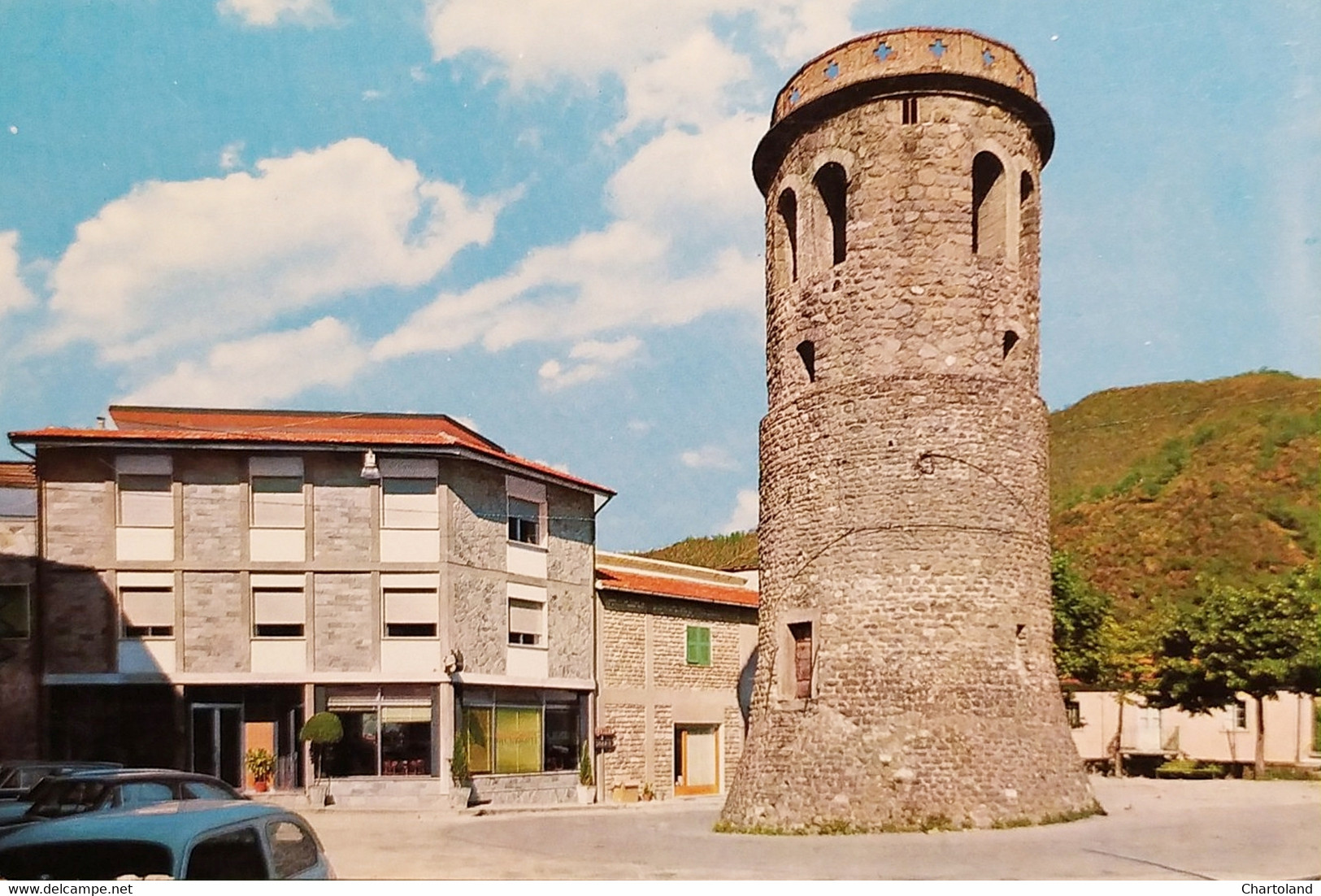 Cartolina - Casola Lunigiana ( Massa-Carrara ) - Albergo La Torre - 1972 - Massa