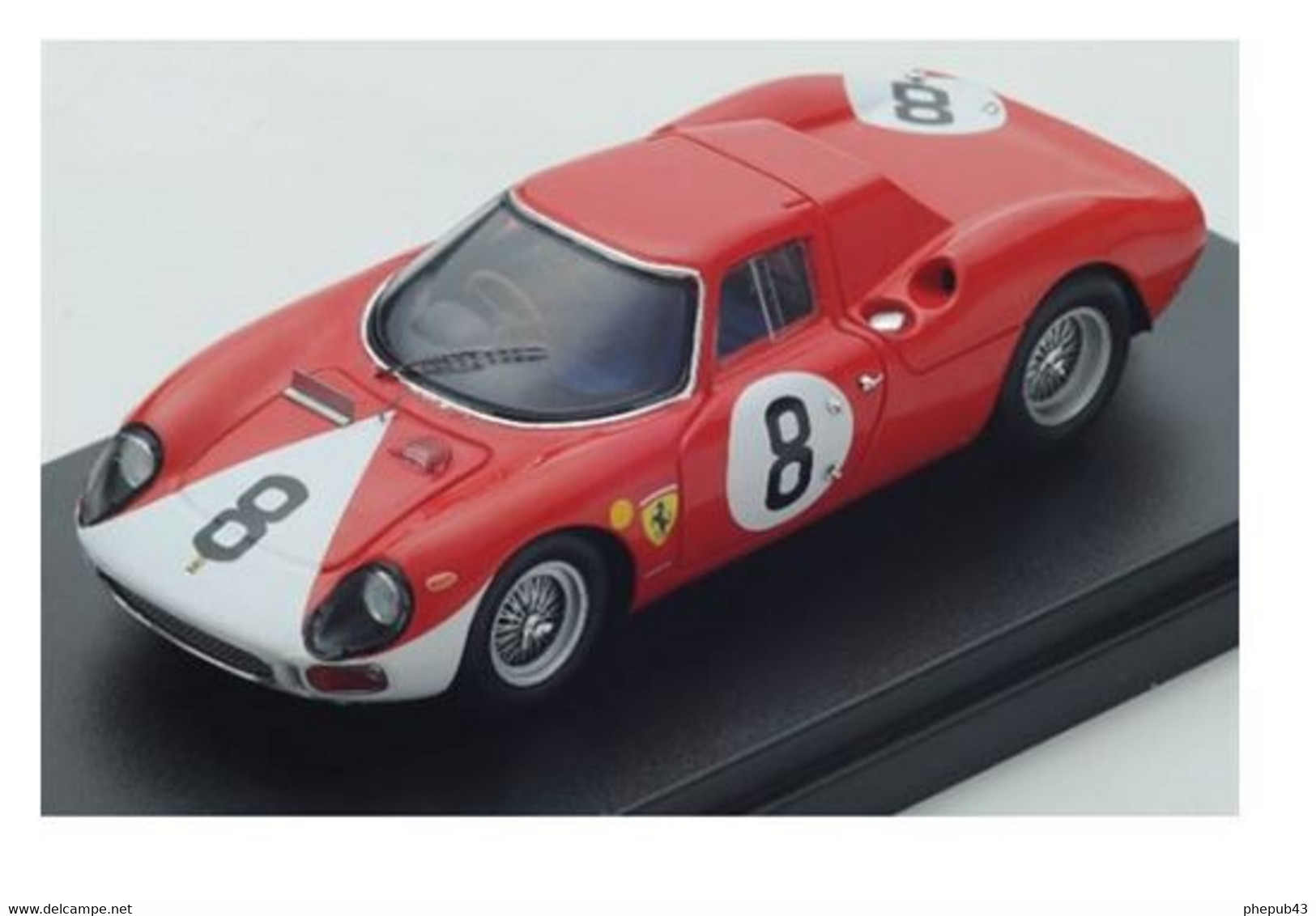 Ferrari 250 LM - John Surtees/Bandini - Reims 1964 #8 - Best Model - Best Model