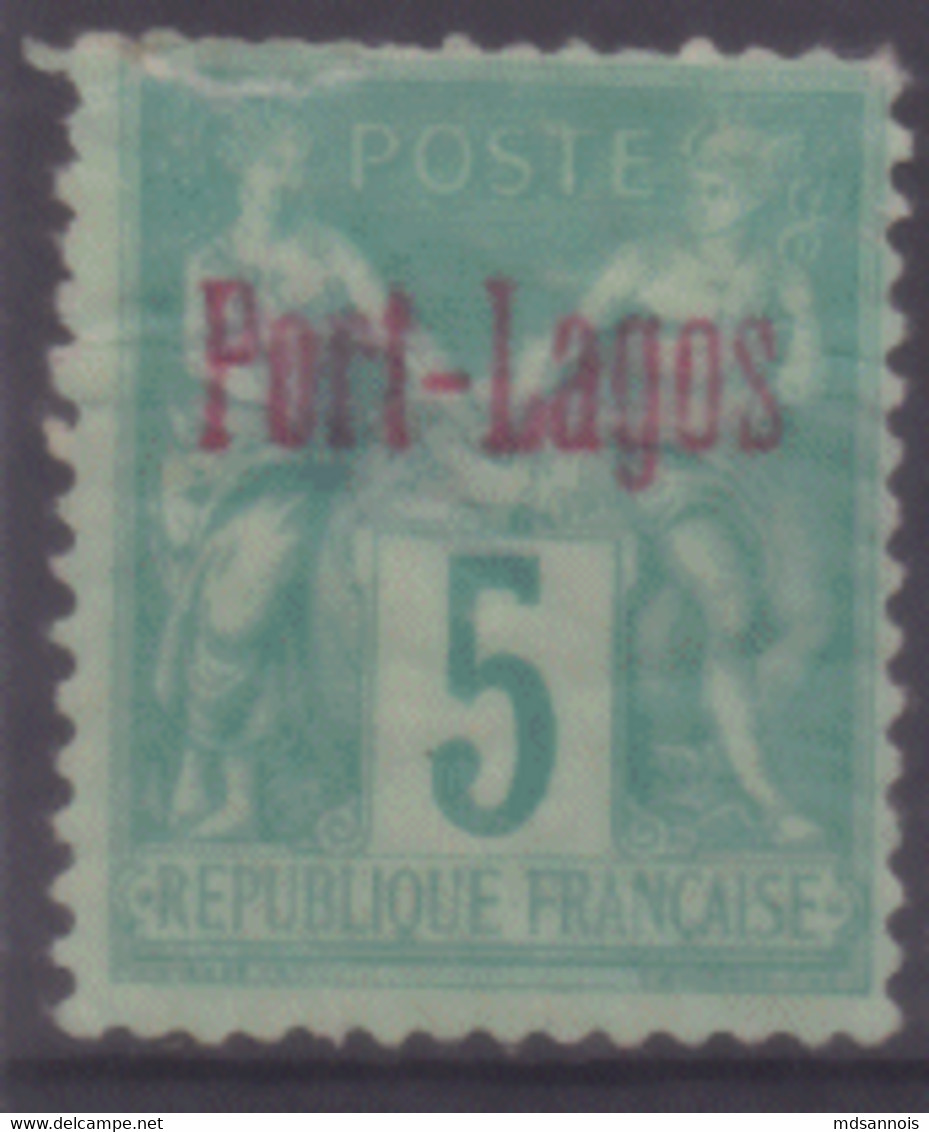 Port Lagos  N° 2, 3, 4, 5 Et 6 Oblitérés  (en Cadeau N°1 * (abimé Haut Gauche). - Used Stamps