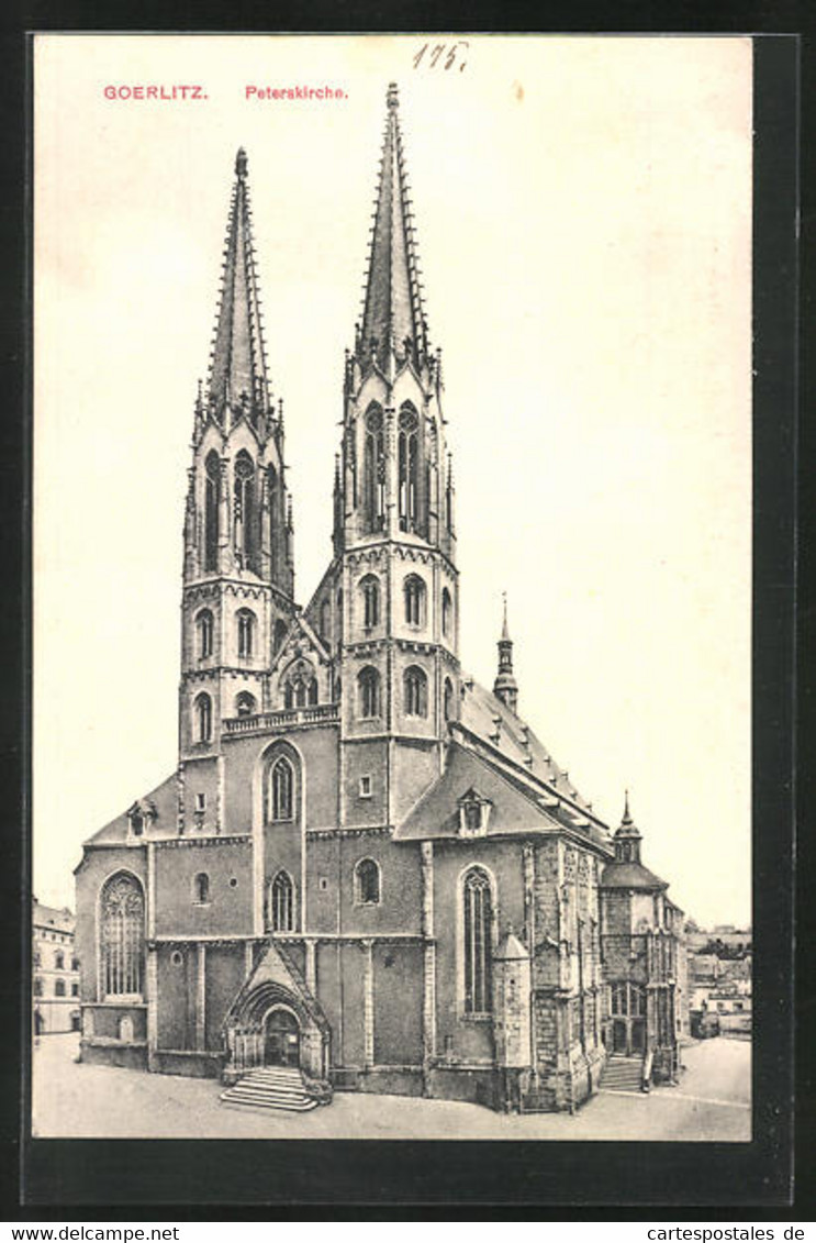 AK Görlitz, Peterskirche - Goerlitz