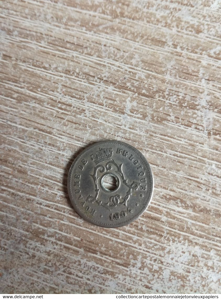 Belgique - 5 Centimes 1904 En L'état Sur Les Photos - 5 Cents