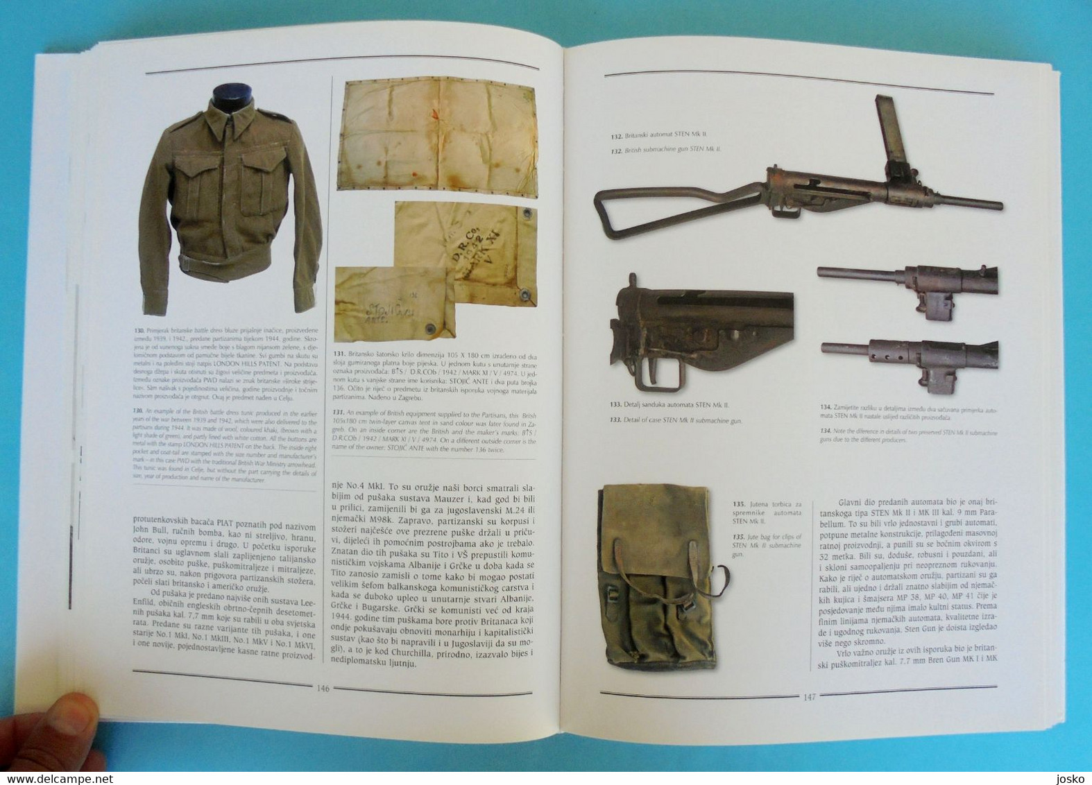 WW2 YUGOSLAVIA PARTISANS - Weapons, Symbols, Equipment .... Croatia large book * Yougoslavie Jugoslavia Slovenia Serbia