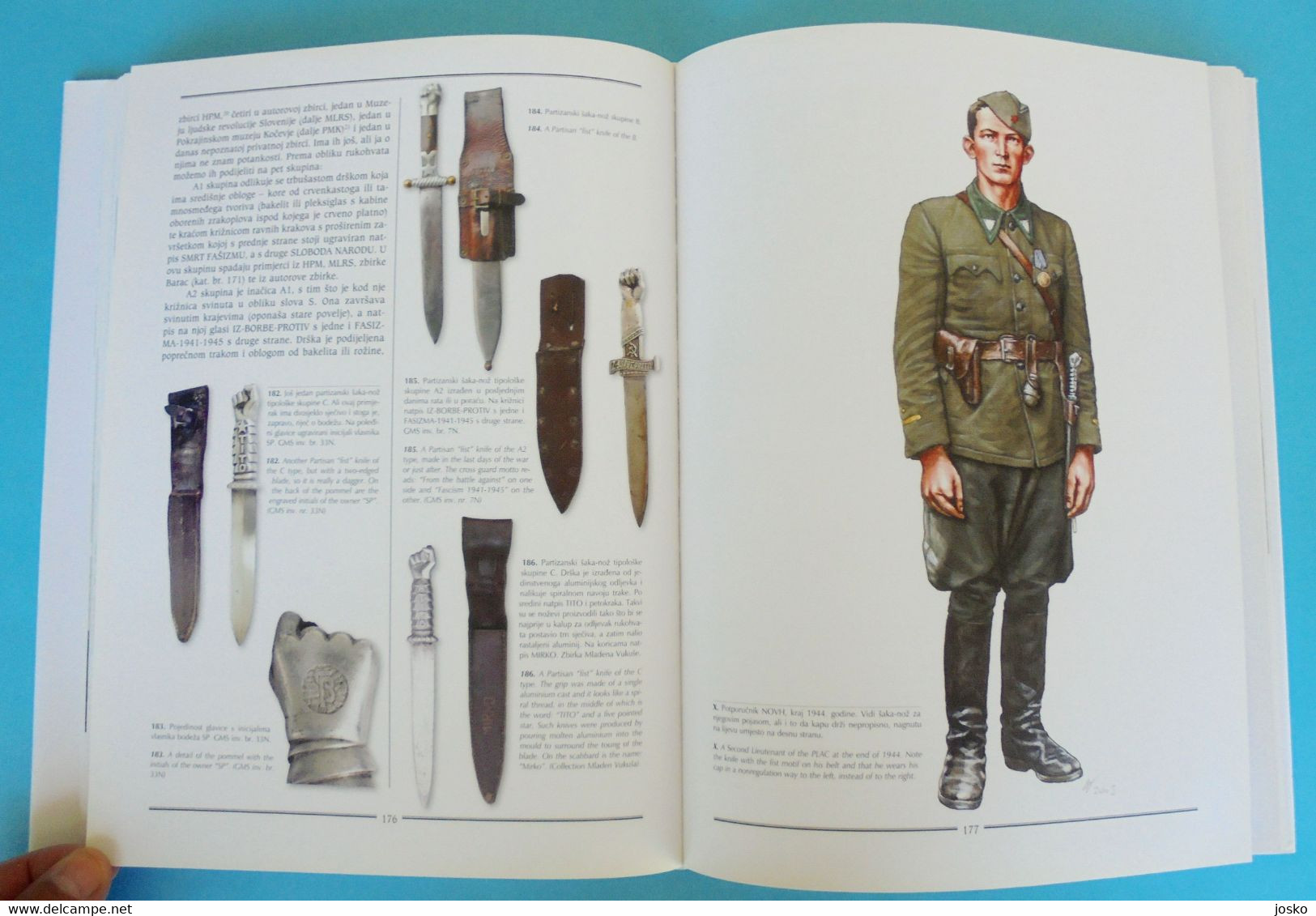 WW2 YUGOSLAVIA PARTISANS - Weapons, Symbols, Equipment .... Croatia large book * Yougoslavie Jugoslavia Slovenia Serbia