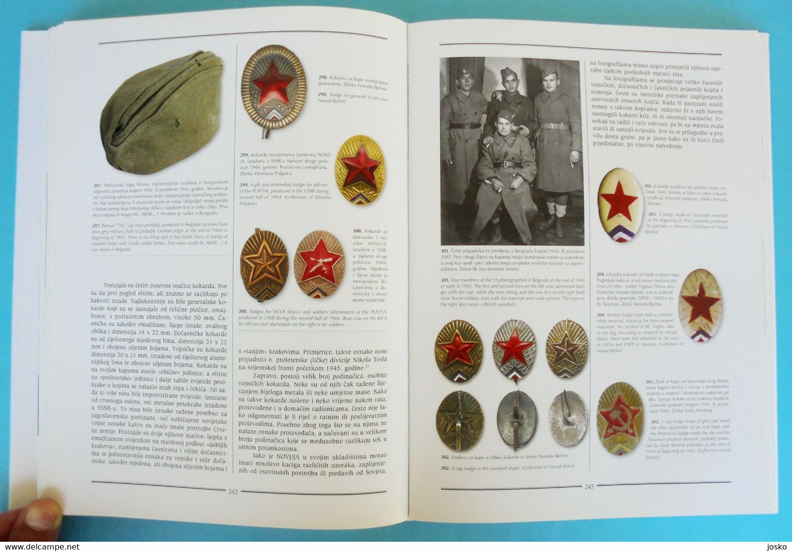 WW2 YUGOSLAVIA PARTISANS - Weapons, Symbols, Equipment .... Croatia large book * Yougoslavie Jugoslavia Slovenia Serbia