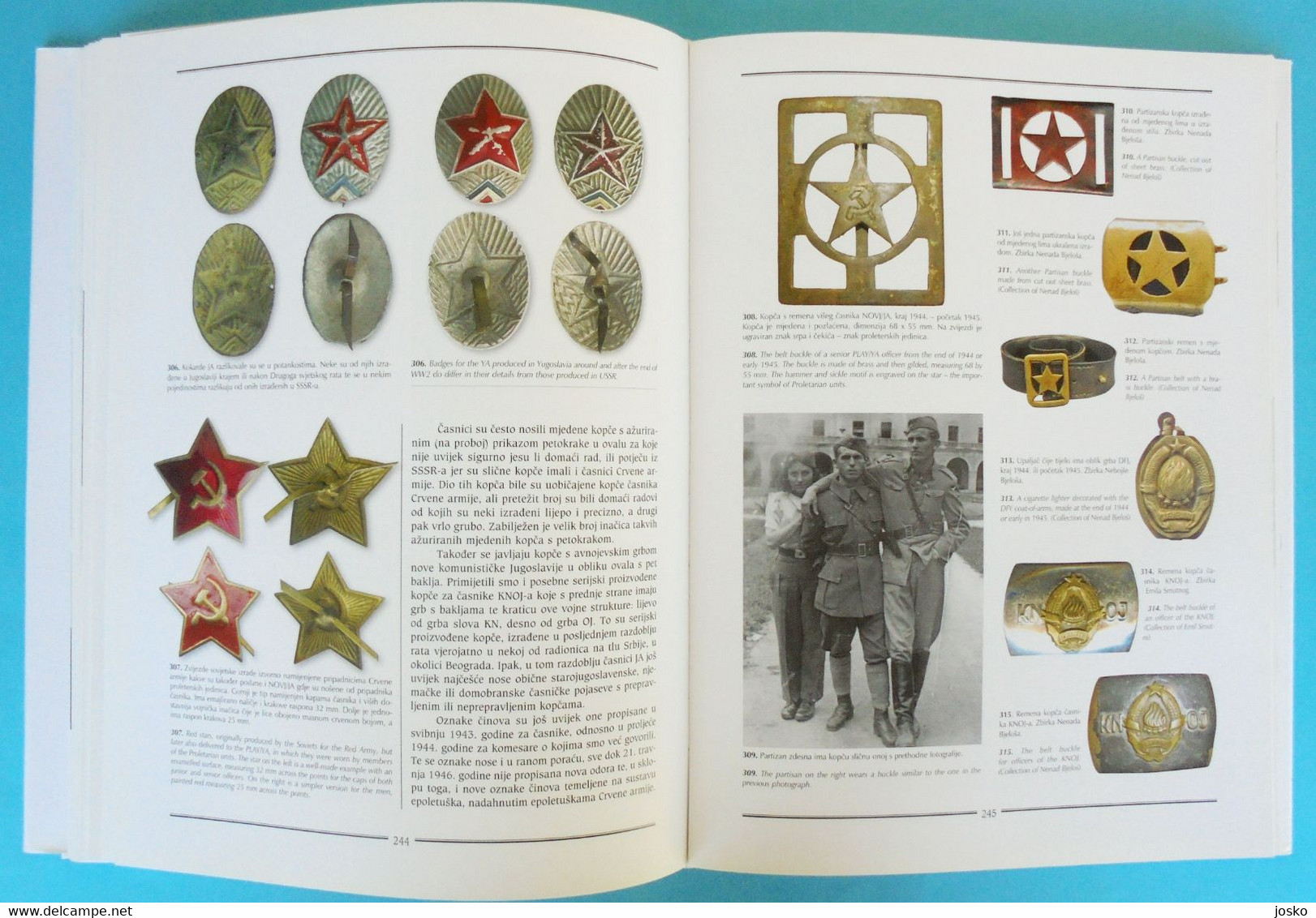 WW2 YUGOSLAVIA PARTISANS - Weapons, Symbols, Equipment .... Croatia large book * Yougoslavie Jugoslavia Slovenia Serbia