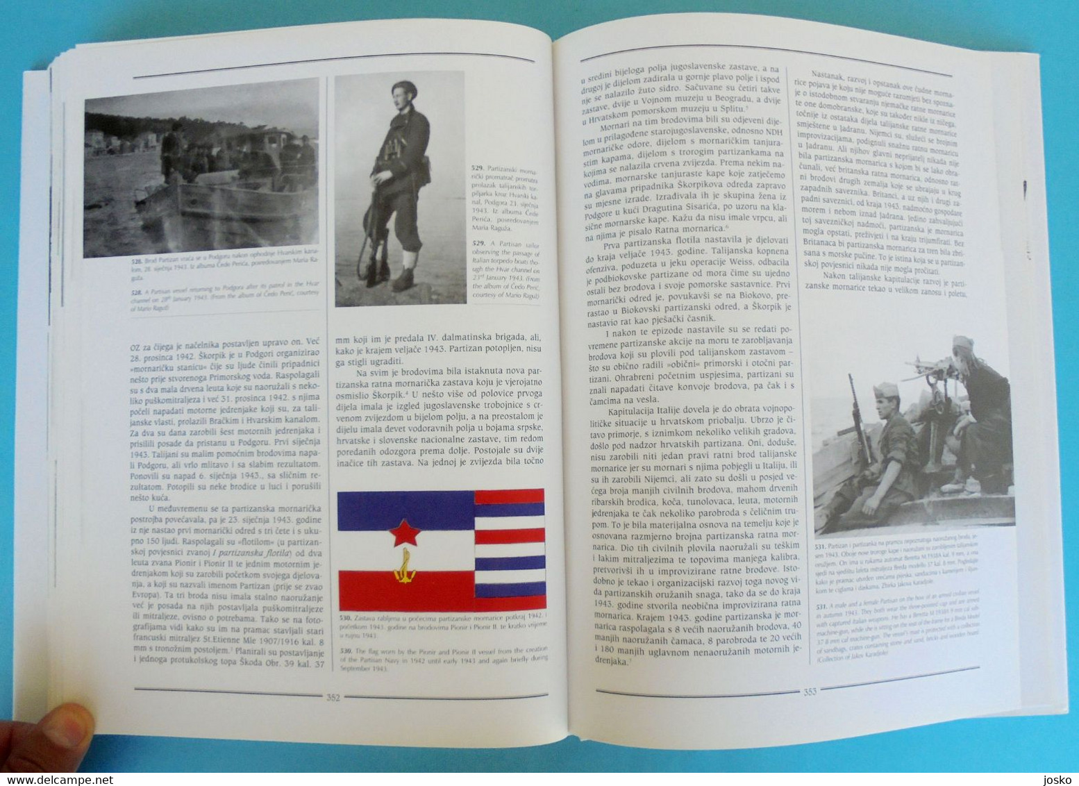 WW2 YUGOSLAVIA PARTISANS - Weapons, Symbols, Equipment .... Croatia large book * Yougoslavie Jugoslavia Slovenia Serbia