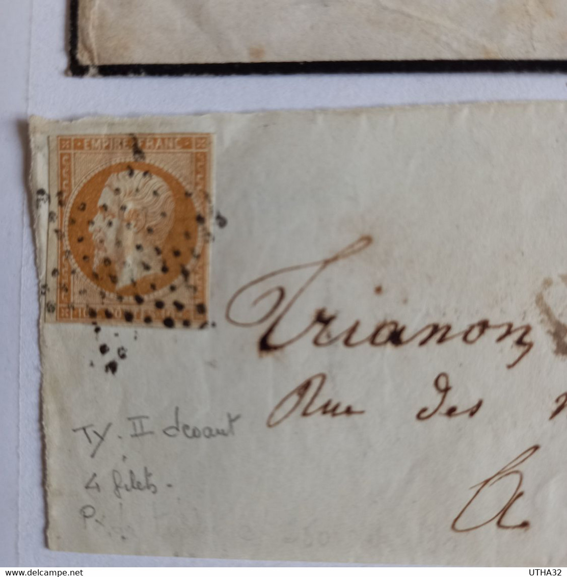 Lot 6 Enveloppes Diverses Dates & Destinations - 1849-1876: Periodo Clásico