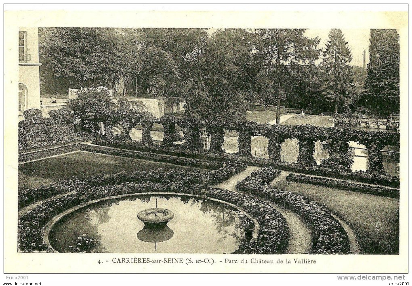 Carrières-sur-Seine. Le Parc Du Chateau De La Vallière. - Carrières-sur-Seine