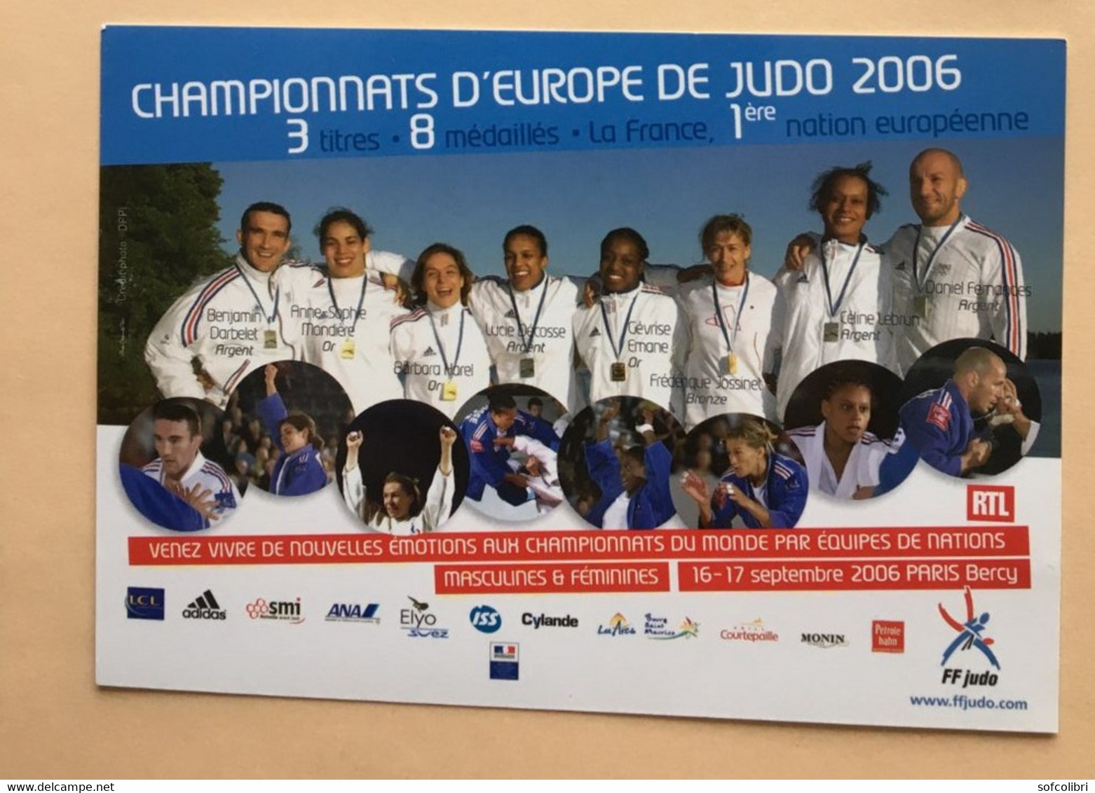 JUDO - CHAMPIONNATS D'EUROPE DE JUDO 2006 - Equipe Masculines Et Féminines... - Artes Marciales