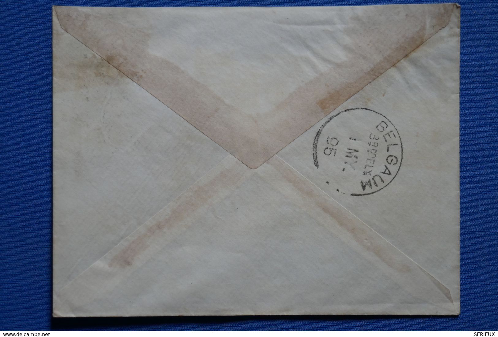 W5 INDIA   BELLE LETTRE RARE   1895   VOYAGEE  BELGAUM+  AFFRANCHISSEMENT PLAISANT - 1882-1901 Empire