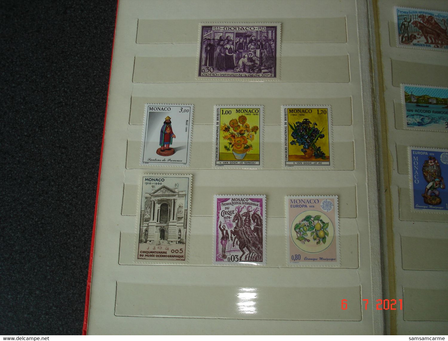 MONACO   PETIT ALBUM CONTENANT TIMBRES NEUFS LUXE DE MONACO      BELLE COTE - Collezioni (in Album)