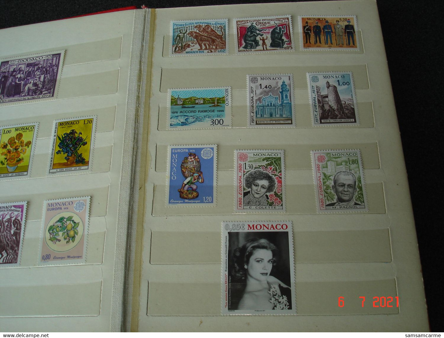 MONACO   PETIT ALBUM CONTENANT TIMBRES NEUFS LUXE DE MONACO      BELLE COTE - Collections (with Albums)