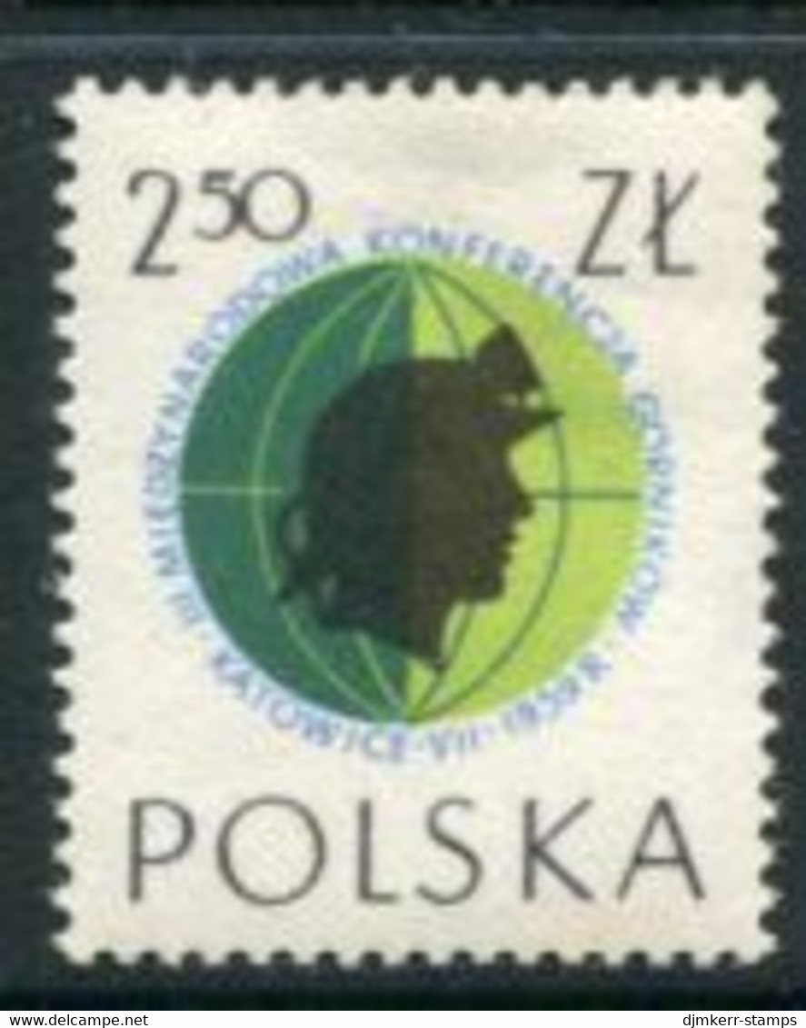 POLAND 1959 Miners' Congress MNH / **.  Michel 1107 - Unused Stamps