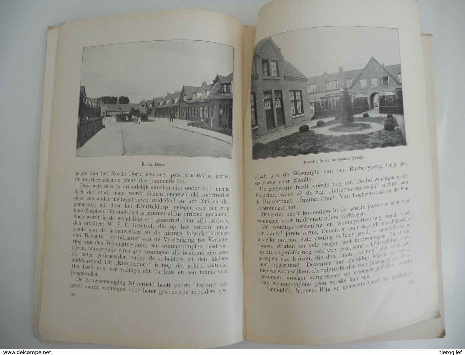 DEVENTER Uitgave Gemeentebestuur 1922 Overijssel Ijssel + Publiciteit - Histoire