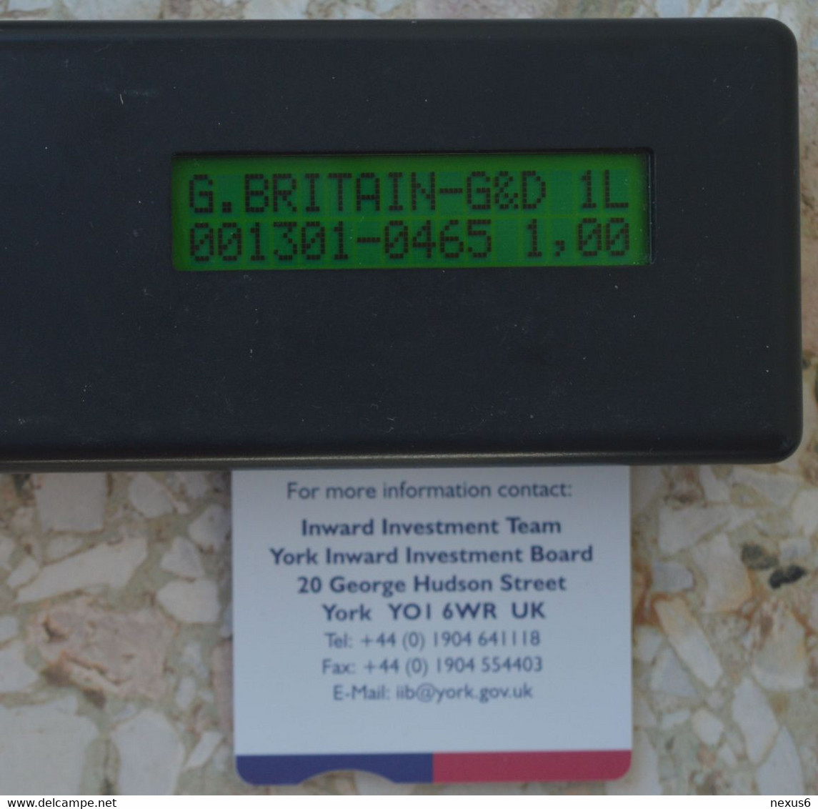 UK - BT (Chip) - PRO408 - BCI-064 - York - Come To Where Others Have Settled, 1£, 2.000ex, Mint - BT Promotionnelles