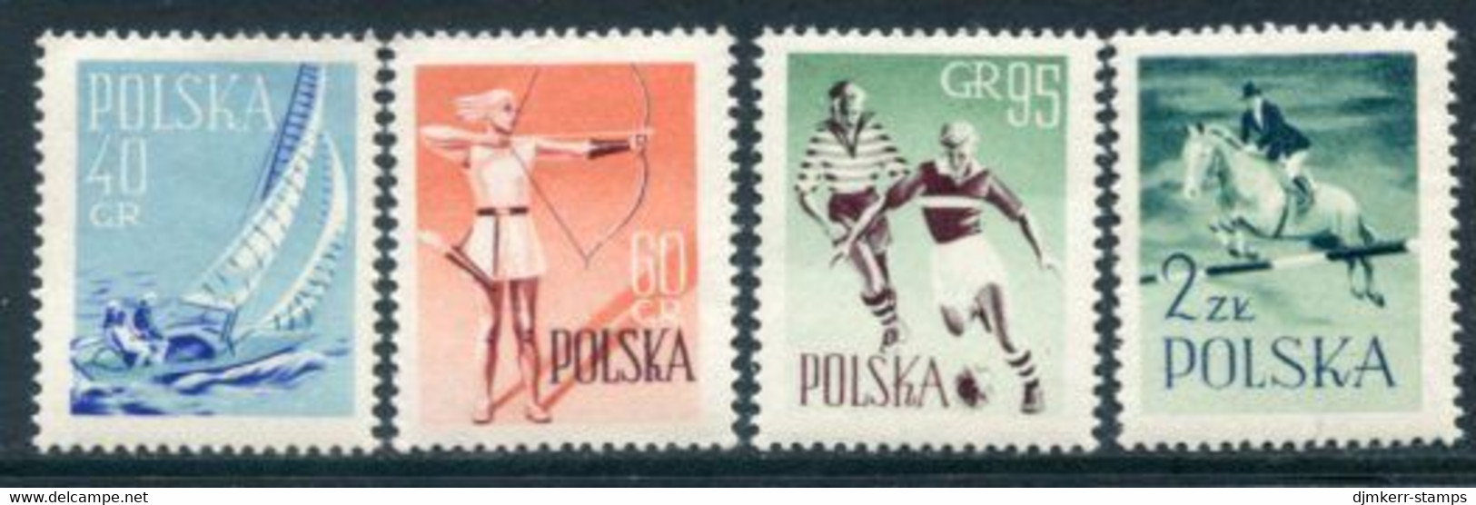 POLAND 1959 Sports, MNH / **..  Michel 1083-89 - Ongebruikt