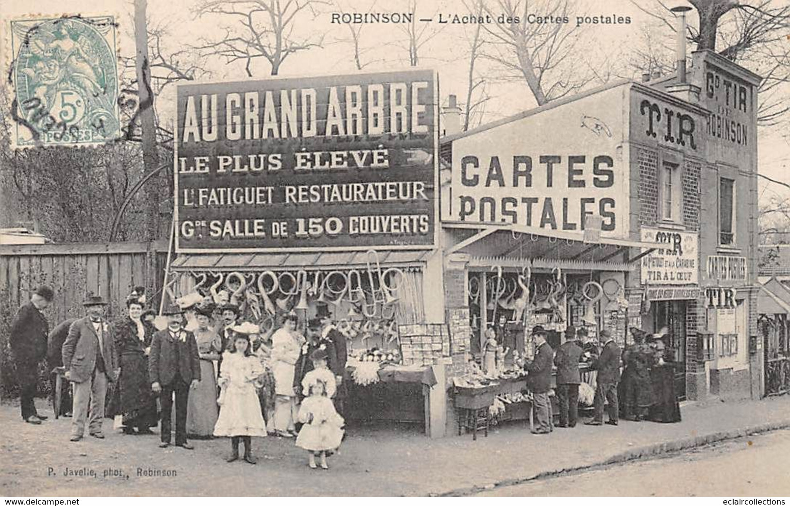 Le Plessis-Robinson     92        Au Grand Arbre    Vente De Cartes Postales. (voir Scan) - Le Plessis Robinson