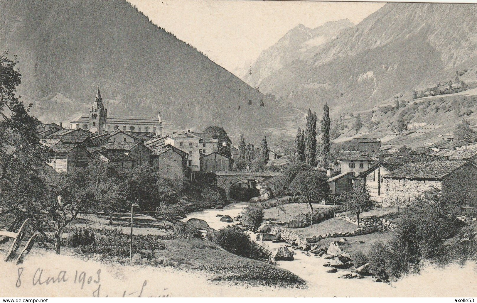 Suisse (5528) Valais - Orsières Et Le Val Ferret - Orsières