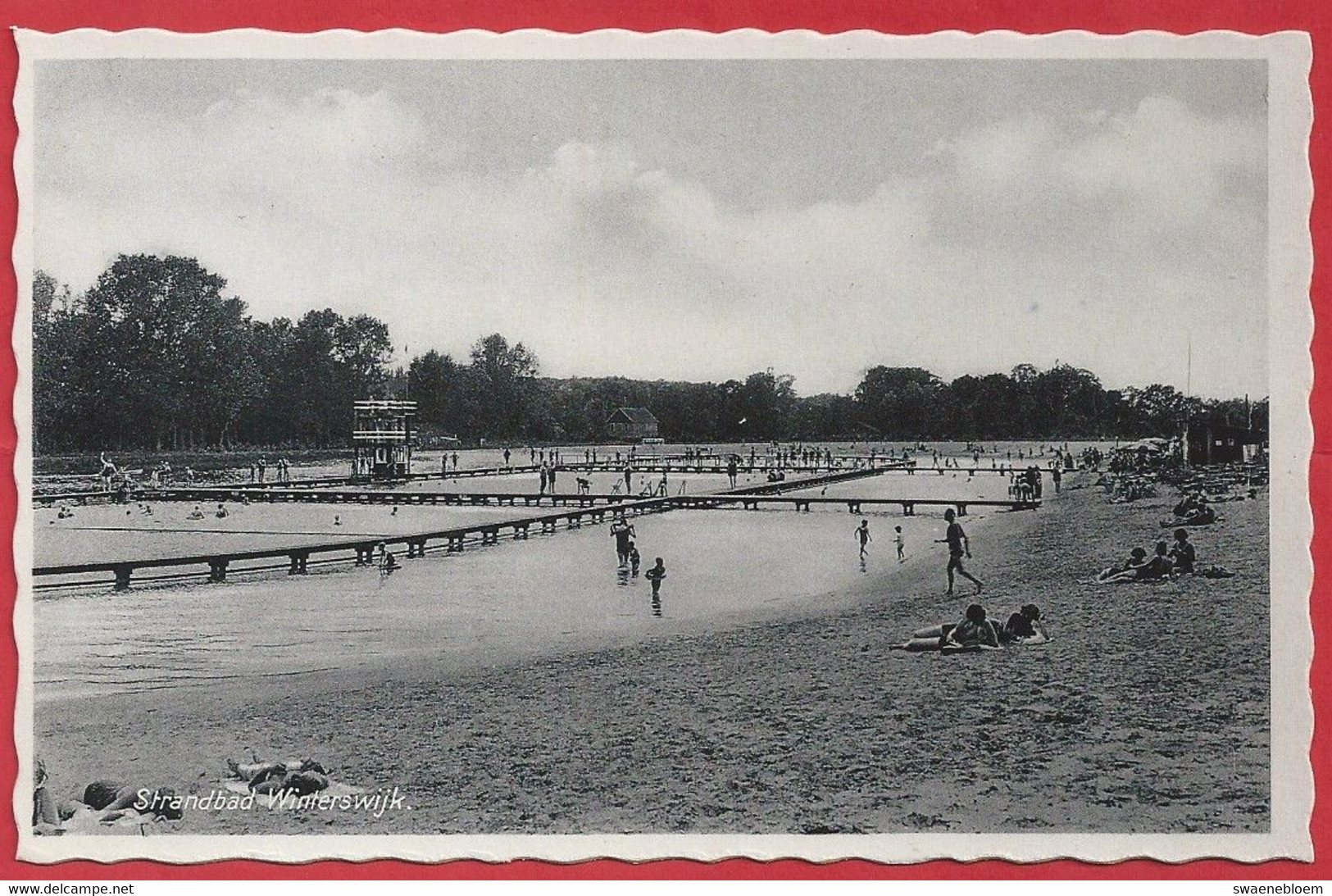 NL.- Winterswijk, STRANDBAD. Uitgave Boekhandel G.J. Albrecht. - Winterswijk